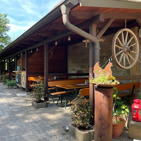 Land-Gast-Hof Walkmuehle Hotel Feuchtwangen Buitenkant foto